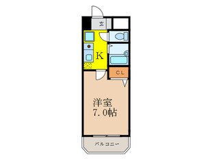 ﾉﾙﾃﾞﾝﾊｲﾑ東三国３－Ｂ棟の物件間取画像